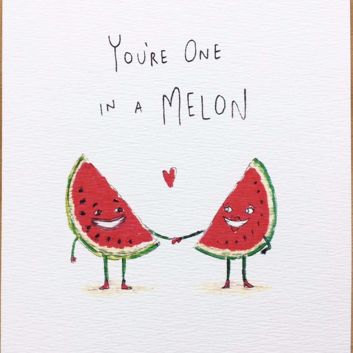 You're One In A Melon | Unique Card | Hand-Made Card | Melon Card ...